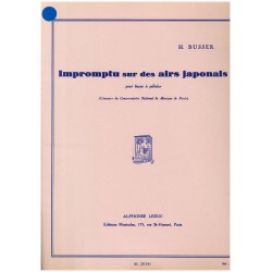 Henri Busser, Impromptu sur des airs japonais