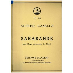 Alfred Casella, Sarabande, op. 10