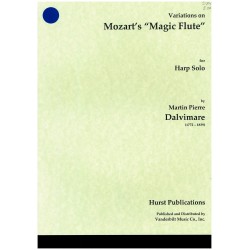 Martin Pierre Dalvimare, Variations on Mozart's "Magic Flute"