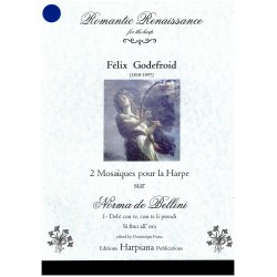 Félix Godefroid, 2 Mosaïques pour la harpe