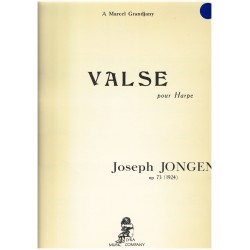 Joseph Jongen, Valse pour harpe