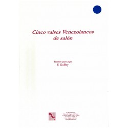 F. GuBry, Cinco valses Venezolaneos de salón