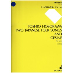 Toshio Hosokawa, Two japanese folk songs and gesine