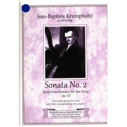 Jean-Baptiste Krumpholtz,  Sonata no. 2