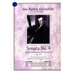 Jean-Baptiste Krumpholtz,  Sonata no. 4