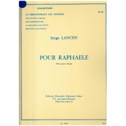 Serge Lancen, Pour Raphaële 