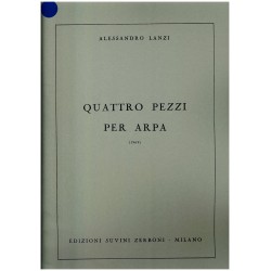 Alessandro Lanzi, Quattro pezzi per arpa