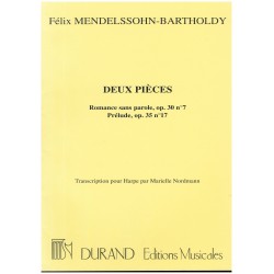 Félix Mendelssohn-Bartholdy, Deux Pièces