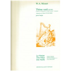 W.A. Mozart, Thème varié, KV353