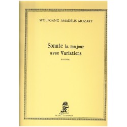 W.A. Mozart, Thème varié, KV353