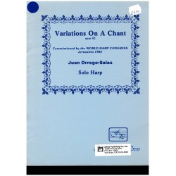 Juan Orrego-Salas, Variations on a chant