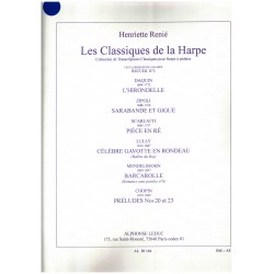 Henriette Renié, Les classiques de la harpe, recueil 2