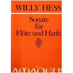 Willy Hess, Sonate für Flöte und Harfe