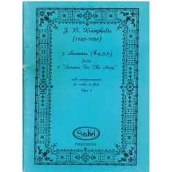 J. B. Krumpholtz, 3 Sonatas