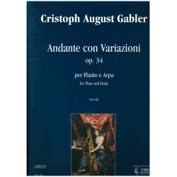 Cristoph August Gabler, Andante con Variazioni, op. 34