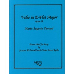 Marie-Auguste Durand, Valse in E-Flat Major, Op. 83