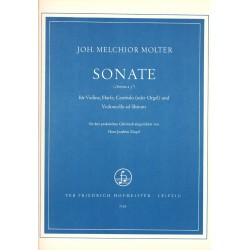 Joh. Melchior Molter, Sonate