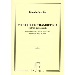 Bohuslav Martinu, Musique de Chambre no. 1