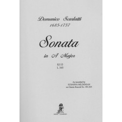 Domenico Scarlatti, Sonata in A Major