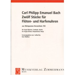 Carl Philipp Emanuel Bach, Douze pièces