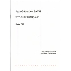 Jean Sébastien Bach, VIe Suite Française, BWV 817