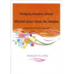 Wolfgang Amadeus Mozart, Mozart pour duos de harpes