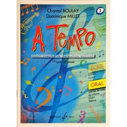 Chantal Boulay - Dominique Millet, A Tempo Volume 2, Livre Oral