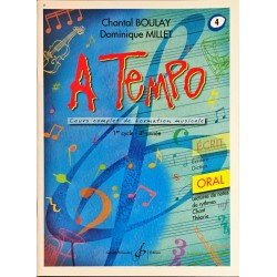 Chantal Boulay - Dominique Millet, A Tempo Volume 4, Livre Oral