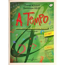 Chantal Boulay - Dominique Millet, A Tempo Volume 7, Livre Ecrit