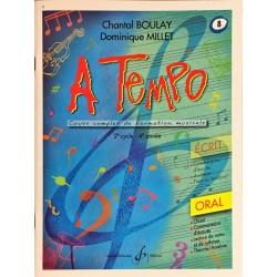 Chantal Boulay - Dominique Millet, A Tempo Volume 8, Livre Oral