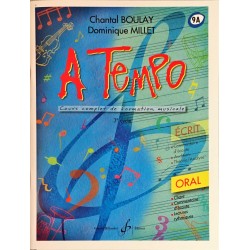 Chantal Boulay - Dominique Millet, A Tempo Volume 9A, Livre Oral