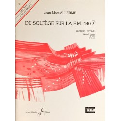 Jean-Marc Allerme, Du solfège sur la FM 440.7, Lecture/Rythme, Livre de l'élève