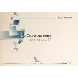 Maurice Martenot, La course aux notes Clé de Sol, Clé de Fa