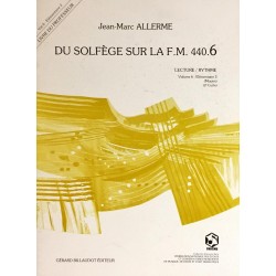 Jean-Marc Allerme, Du solfège sur la F.M 440.6, Lecture Rythme, Livre du professeur