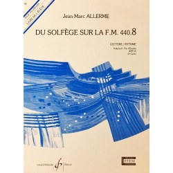 Jean-Marc Allerme, Du solfège sur la FM 440.8, Lecture/Rythme, Livre du professeur