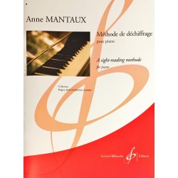 Anne Mantaux, Méthode de déchiffrage pour piano