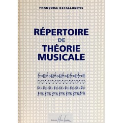 Françoise Kefallonitis, Répertoire de théorie musicale