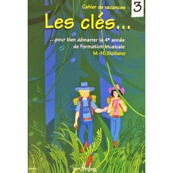 Marie-Hélène Siciliano, Les clés Volume 3 Cahier de vacances