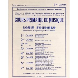 Louis Fournier, Cours primaire de musique Volume 1