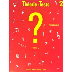 Annie Ledout, Théorie-Tests Volume 2