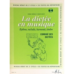 Pierre Chépélov - Benoît Menut, La dictée en musique Volume 4