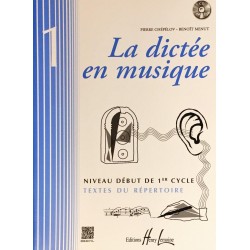 Pierre Chépélov - Benoît Manut, La dictée en musique Volume 1