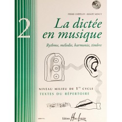 Pierre Chépélov - Benoît Manut, La dictée en musique Volume 2