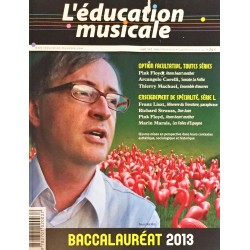 L'éducation musicale, Baccalauréat 2013 Livret du candidat