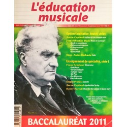 L'éducation musicale, Baccalauréat 2011 Livret du candidat