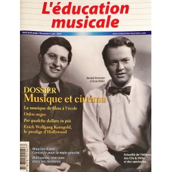 L'éducation musicale, Dossier musique et cinéma 2009